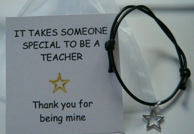 Pulsera en Caja de Regalo Especial Teacher Regalo Gracias Regalo Teacher