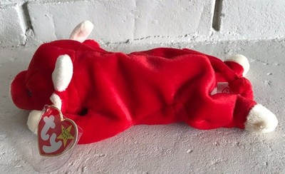 red pig beanie baby