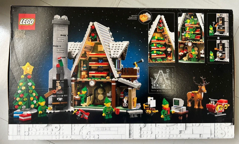 乐高精灵俱乐部屋冬季村庄系列 10275 建筑套件 1197 件玩具套装 — 第 2/4 张图片