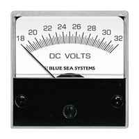 Blue Sea 8243 Dc Analog Micro Voltmeter - 2 Face, 18-32 Volts Dc Blue Sea 8243 Dc Analog Micro Voltmeter - 2 Face, 18-32 Volts Dc