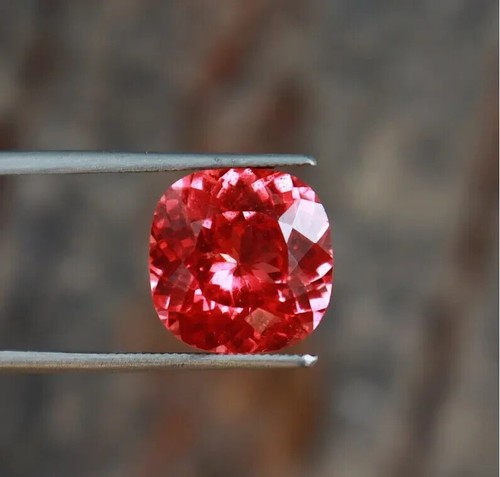 105Ct GIGANTIC Natural Padparadscha Sapphire CushionFlawless Certified Gemstone - Picture 3 of 6