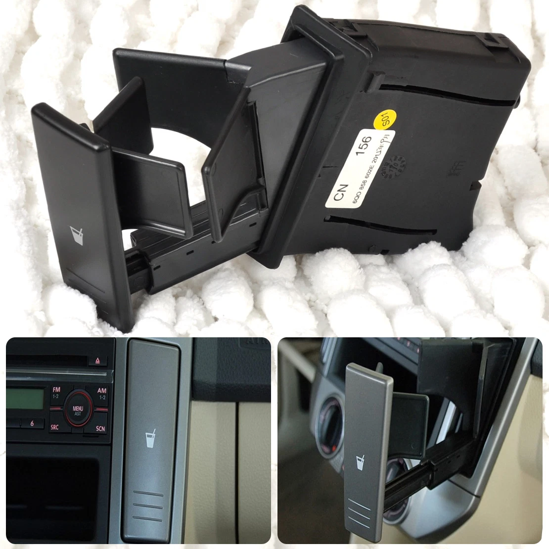 Volkswagen polo cup holder deals