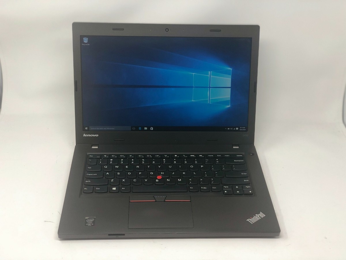 Lenovo ThinkPad L450 i5-5300u 2.3GHz 16GB 256GB SSD Webcam WiFi BT