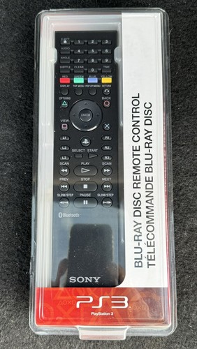 Sony PlayStation 3 Blu-ray Disc Remote - New - Factory Sealed