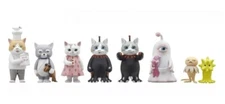 Yuko Higuchi Mini Figure Mascot 1st series Set of 7 Boris Zakkaten