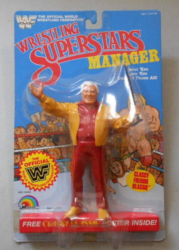 WWF LJN CLASSY FREDDIE BLASSIE Unopened MOC Wrestl...