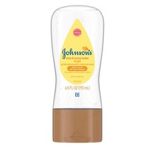 Johnson's Baby Oil Gel 6.5 Fl Oz Pack of 6 with Shea Cocoa Butter Moisturizer