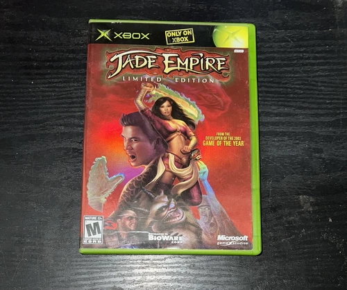 Jade Empire: Limited Edition (Microsoft Xbox, 2005) COMPLETE w/ Bonus Disc