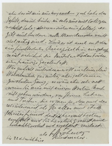 Autógrafo Fritz Strobentz Frieda Blell Leo Putz carta arte Roma 1912 - Imagen 5 de 5