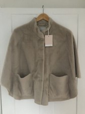 rino pelle faux fur Cape