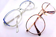2 styles Lady Bifocal Reading Glasses Full size retro vintage reader Power 1.50