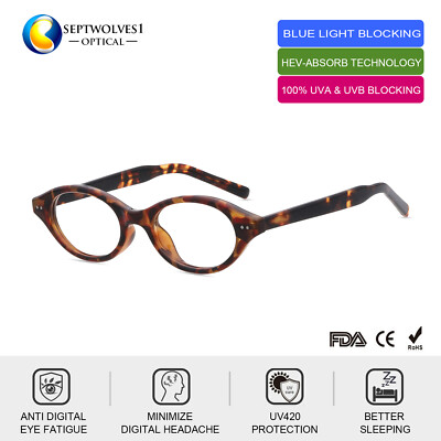 Women's Cat Eye Blue Light Blocking Reading Glasses Computer Gaming Glasses 