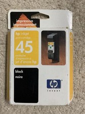 HP Inkjet 45 Black Ink Print Cartridge Hp 51645A BRAND NEW NEVER OPENED!