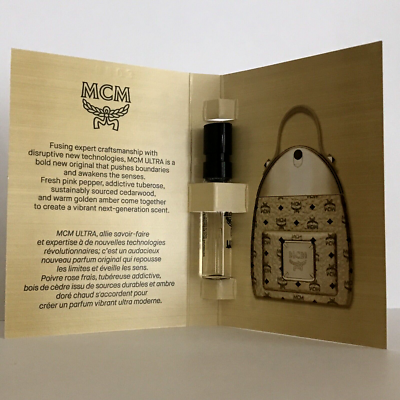 MCM Ultra Eau de Parfum EDP Perfume Sample Spray Vial 0.05 oz