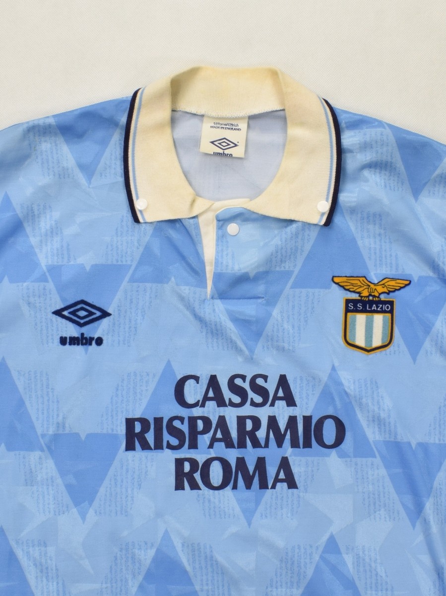 umbro　サッカーユニフォーム　LAZIO LAZIO 1997 1998 HOME FOOTBALL SHIRT SOCCER JERSEY UMBRO #13