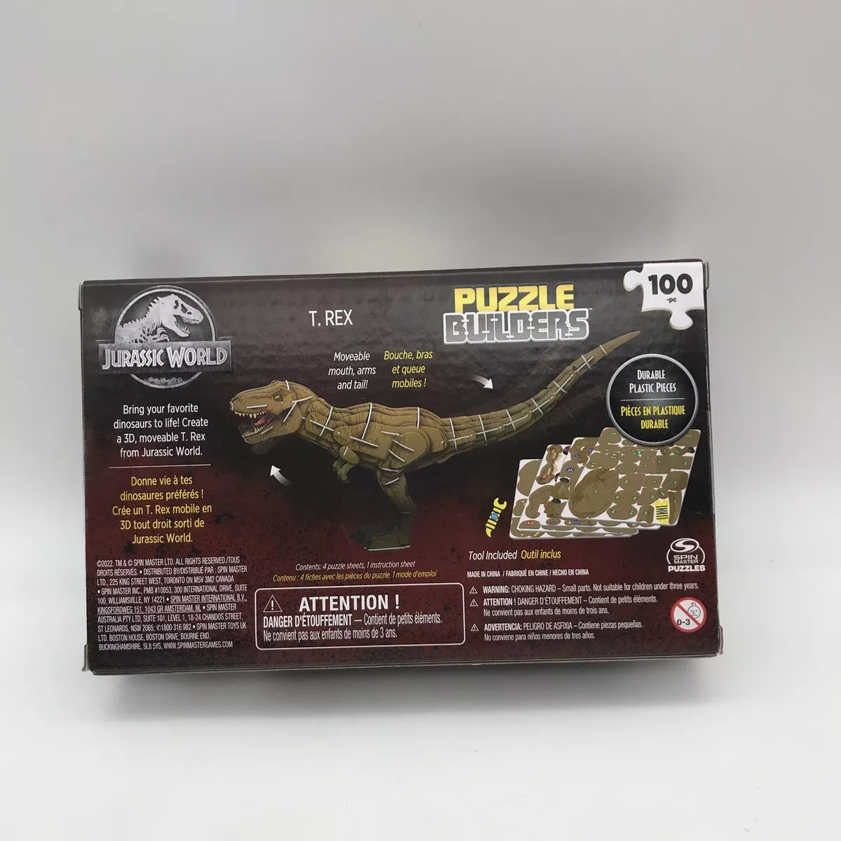 PUZZLE Dinosaure Jurassic World - Puzzle enfant