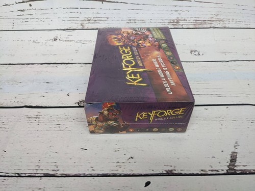 Sealed KeyForge: Worlds Collide Archon Display Box (12 decks) FFG Card Game NIS - Picture 4 of 5