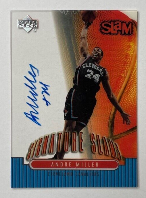 Andre Miller 2000-01 Upper Deck Slam - Signature Slams #AM
