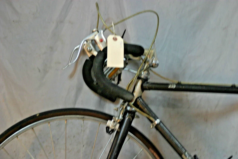 1980 Sanwa 215 Touring bicicleta de estrada pequena 53cm preta 4130 aço cromado XX - Imagem 4 de 4