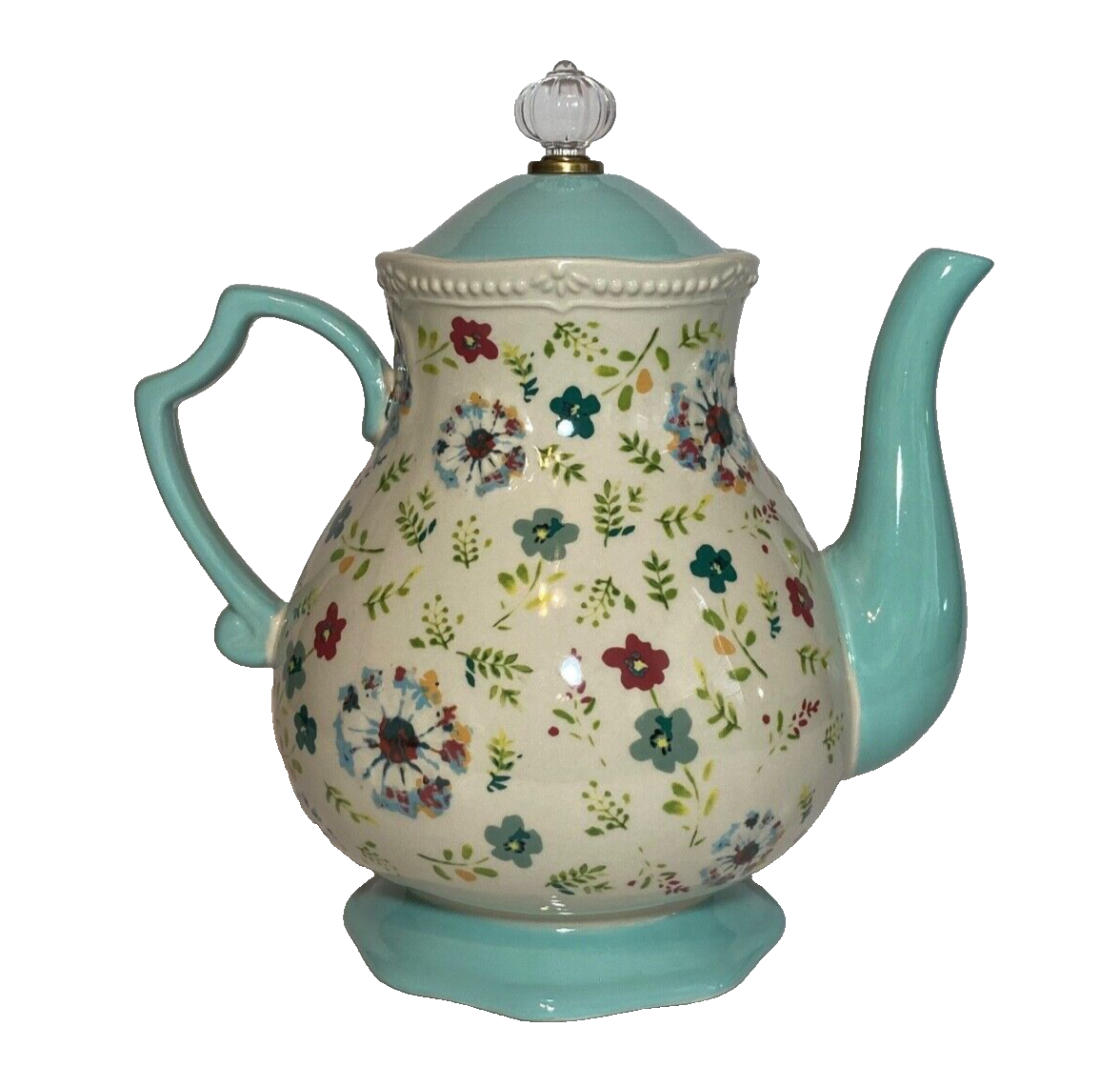 The Pioneer Woman Kari 2.4-Quart Tea Pot Family Cozy | eBay