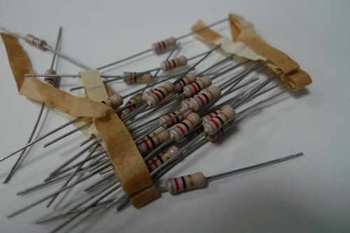 Resistor Metal Film Philips 5% X5 Off Original Vintage Resistors Drop Down Menu - Picture 170 of 657
