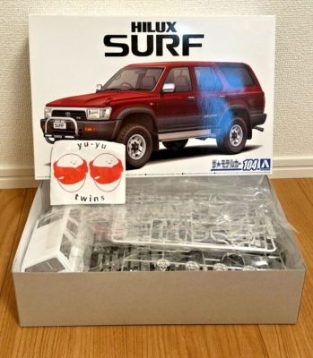 AOSHIMA 56981 Model Car 104 Toyota Vzn130g HILUX Surf Ssr-x Wide