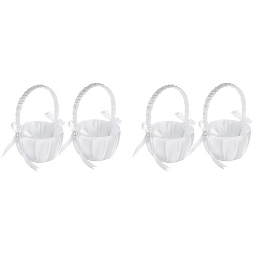 LABRIMP Lot De 2 Paniers à Fleurs En Bois Délicats Pour