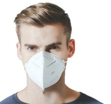 FFP2 N95 FACE MASKS, POLLEN, DUST PROTECTION, SURGICAL 10 PACK