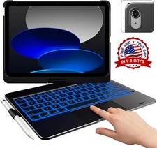 Funda Con Teclado Para iPad Touch De 10. Generaci n 10,9", 2022 Negra NUEVO