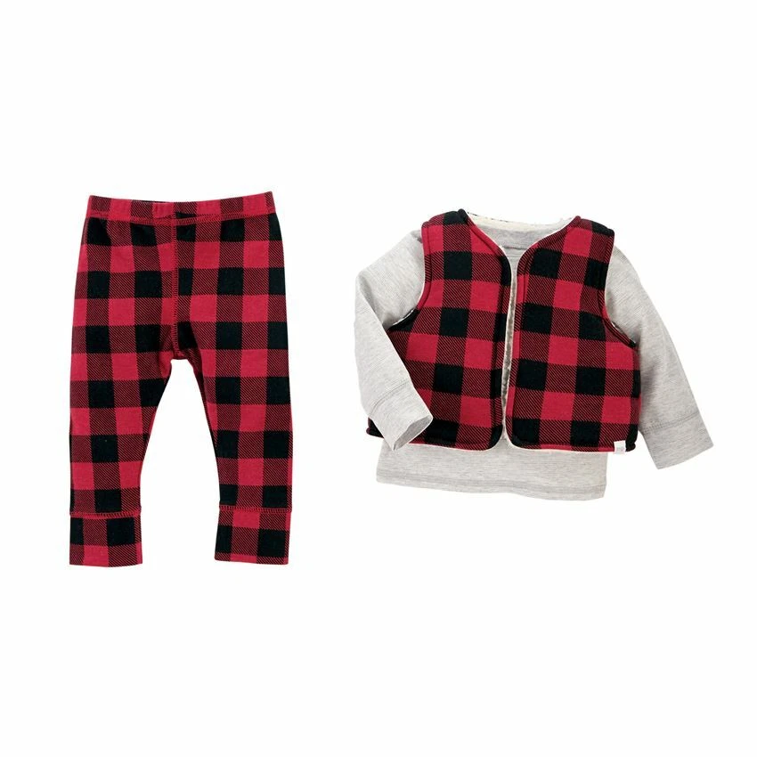 Buffalo plaid hotsell baby pants