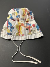 Vintage Sesame Street Baby Infant Bonnet Hat