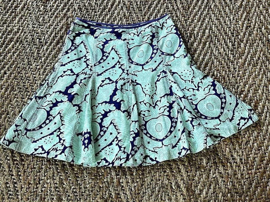 Rare! 8 Anthropologie Elevenses Abstract Floral Cotton Skirt
Opens in a new window or tab