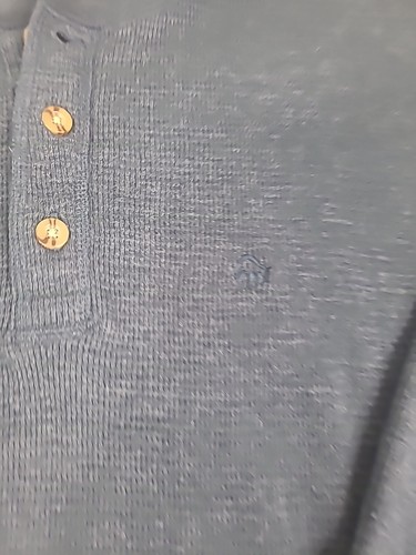 Wolverine Henley Thermal Blue 3 button Pull Over XL/TG - Picture 11 of 17
