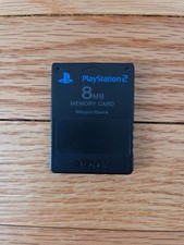 Sony Playstation 2 PS2 Official OEM MagicGate 8MB Memory Card Tested 