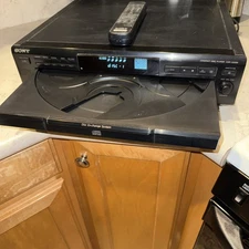 Sony CDP-CE335 5-Disc CD Carousel Changer Player w/Remote - TESTED WORKS