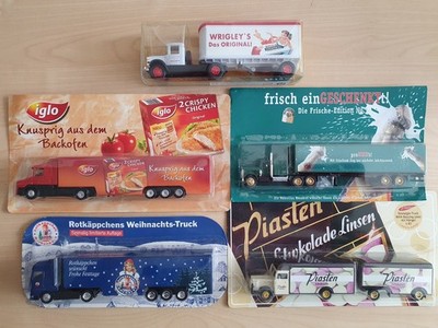 Werbetrucks Konvolut, 5 Stück  zusammen 1 