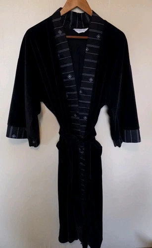 Robe noire légère noire homme vintage Christian Dior Monsieur taille unique