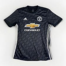Adidas Manchester United #6 Pogba 2017/2018 Away Soccer Jersey Men’s Size M