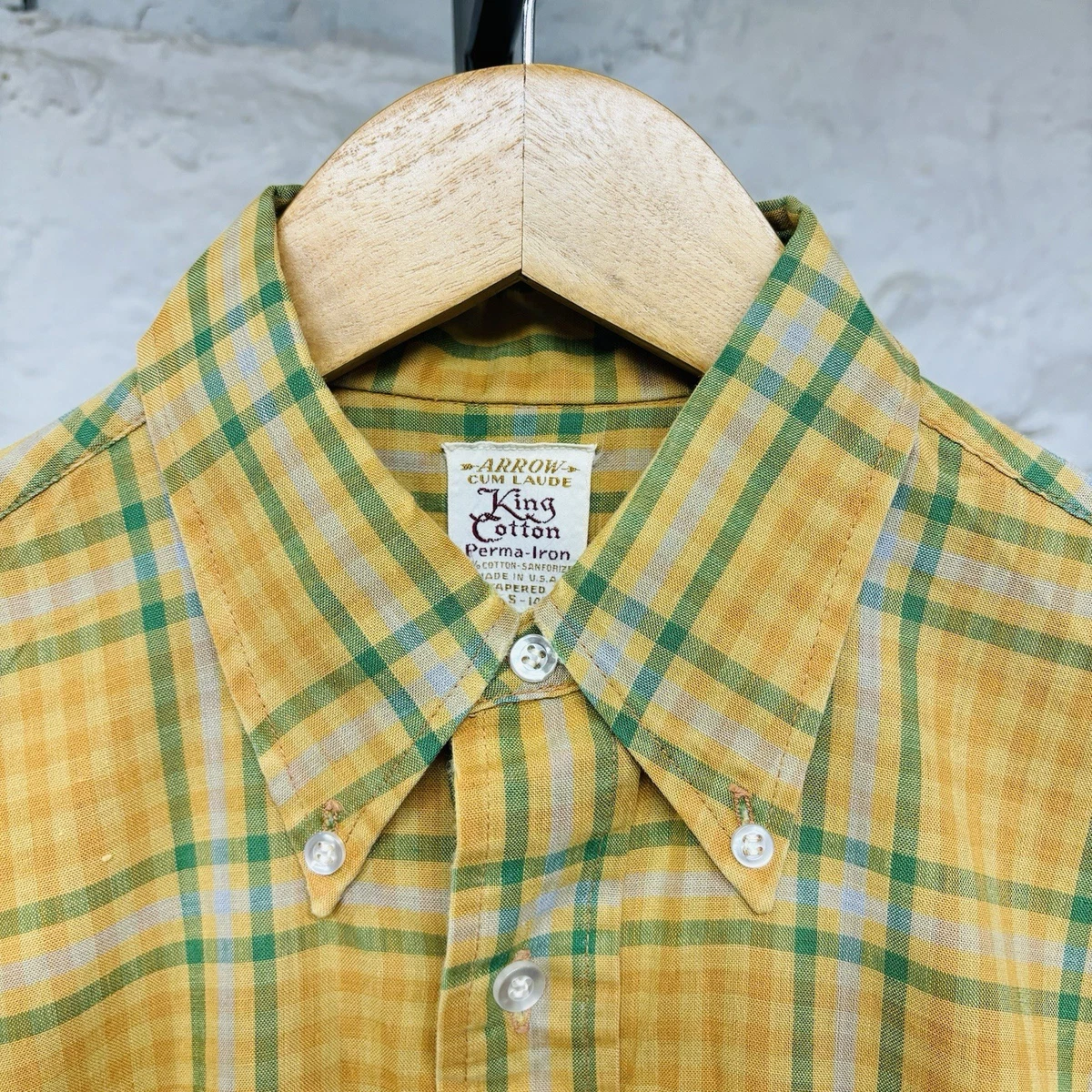 Sanforized Short Sleeve Vintage Casual Shirts for Men for sale | eBay
