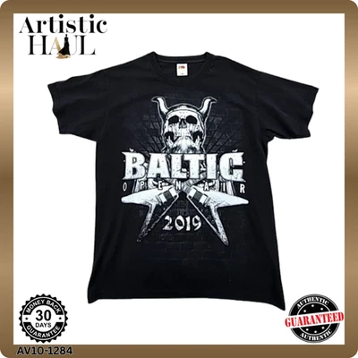 Fruit of the Loom Valueweight Black Festival T-Shirt M 100% algodón - Imagen 1 de 4