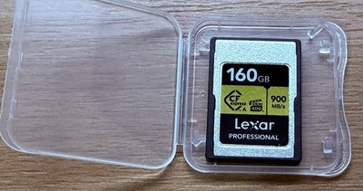 Lexar CFexpress LCAGOLD 160 GB Type A Professional Speicherkarte 900/800 MB/s