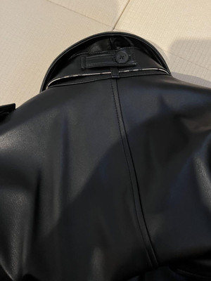 BURBERRY BLACK LABEL Leather Coat #EB ZGA | eBay