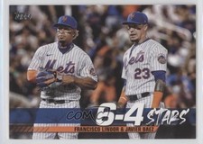 2022 Topps Series 1 Turnin' Two 6-4 Stars Javier Baez Francisco Lindor 00em