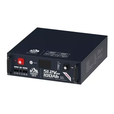 Starrysea 5.12kWh 48V 100AH Server Rack LiFePO4 Lithium Battery 3U Size For Home