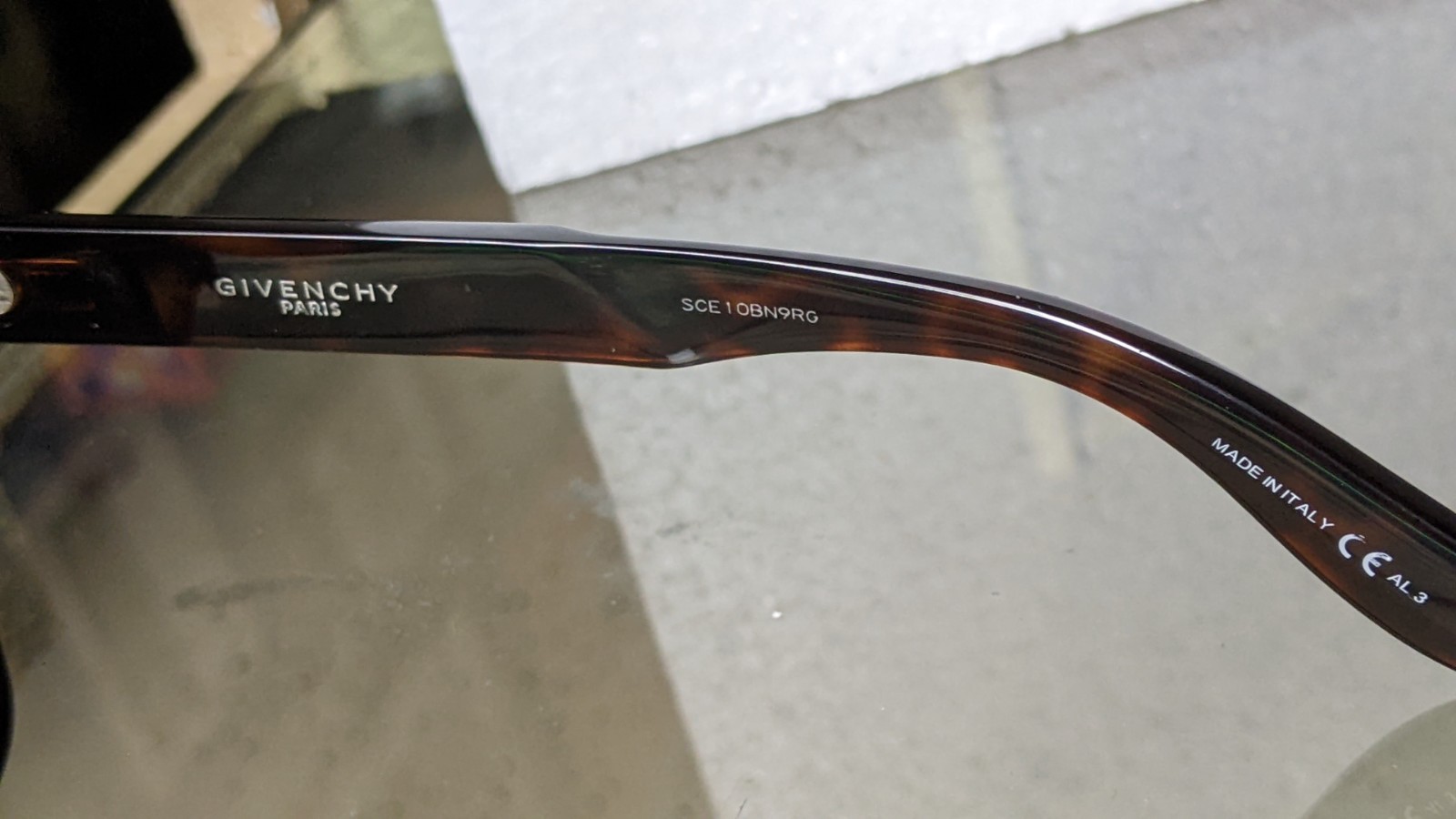 Givenchy Oversized Square Tortoise Sunglasses Mad… - image 24