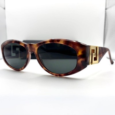 Gianni Versace Sunglasses MOD T24 COL869 Havana Brown Men's Authentic