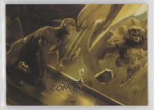 2014 Cryptozoic DC Epic Battles Gold 36/75 Panic in the Sky #18 8b4