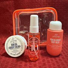 Sol de Janeiro Bom Dia Bright Travel Set Cheirosa 40 Cream Wash Mist Bag