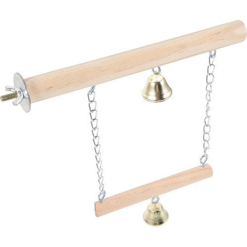 Jaula para pájaros juguete para columpio resistente a mordeduras juguete para columpio para pájaros periquitos juguete para columpio loro - Imagen 3 de 12