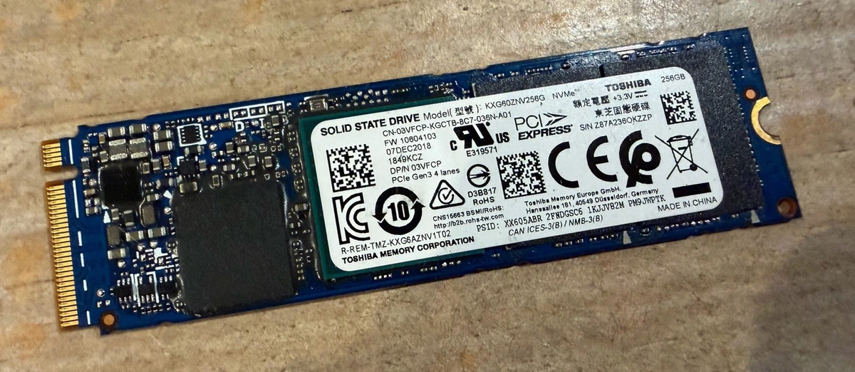 10枚セット 東芝 NVMe M.2 SSD 256GB フォーマット済み Toshiba M.2 Interface 256 GB Solid State Drives for sale | eBay